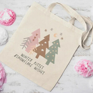 Christmas  tote bag christmas wishes